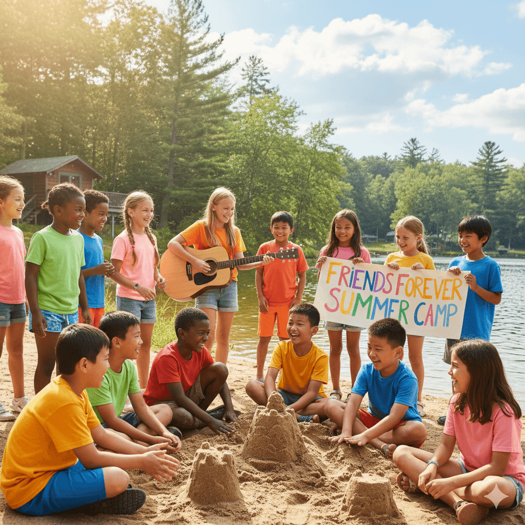 Kids at Summer Camp