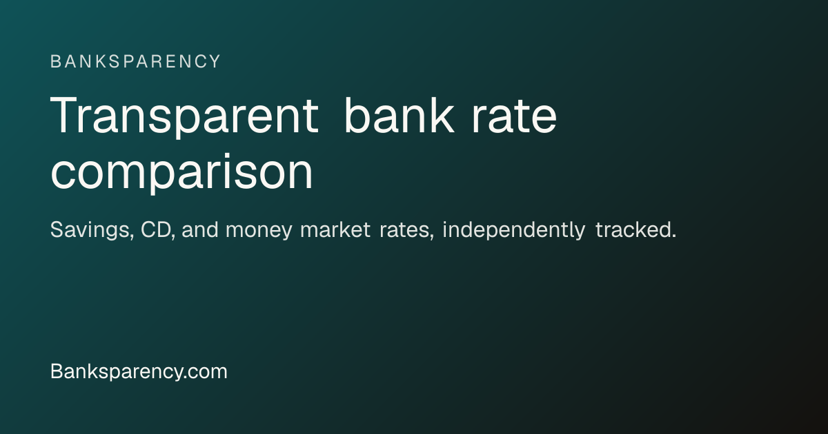Highest 1-Month CD Rates - Compare Current APYs | Banksparency